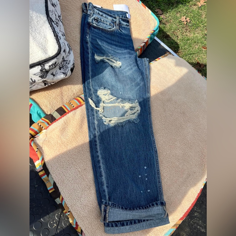 Kancan distressed jeans